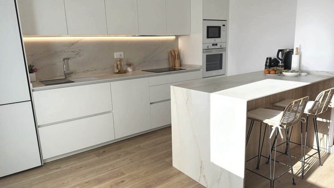Principios Clásicos, Mármol, Madera | Proyectos Cerapal